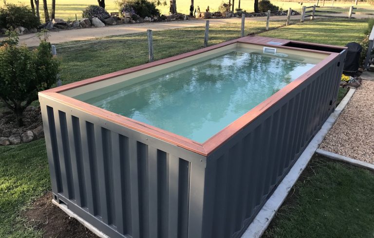 shipping Container swiming pool