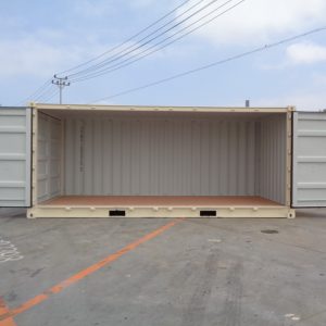 20' Fully open side Container